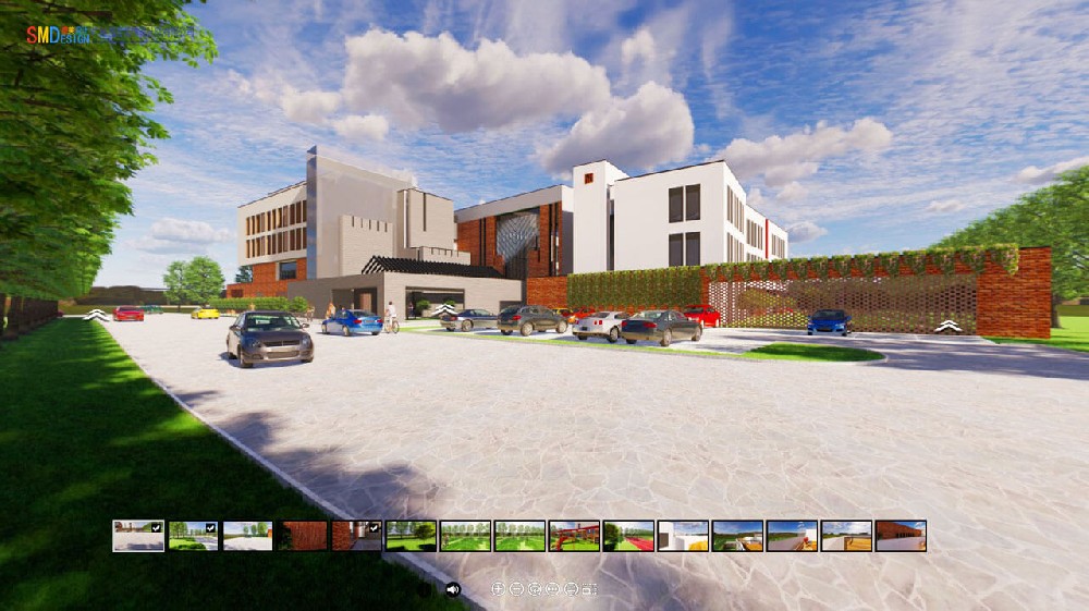 春晖幼儿园建筑设计VR全景方案作品